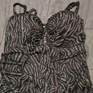 Tankini with underwire